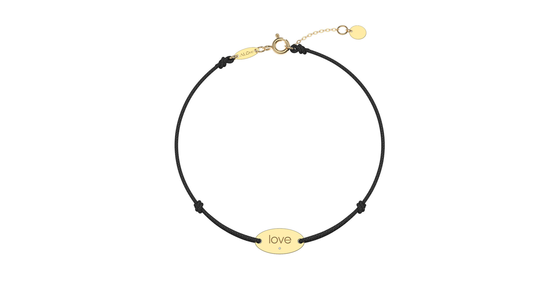 Diamond bracelet Love