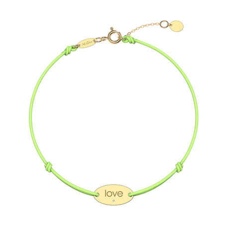 Diamond bracelet Love