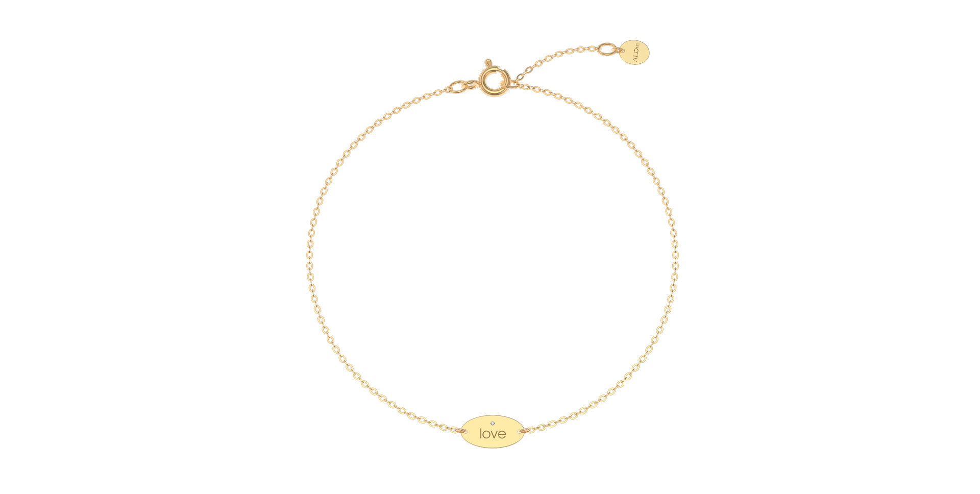 Diamond bracelet Love Amour Icon