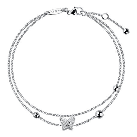 Diamond bracelet Amazing Butterfly