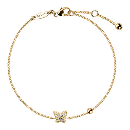 Diamond bracelet My Butterfly
