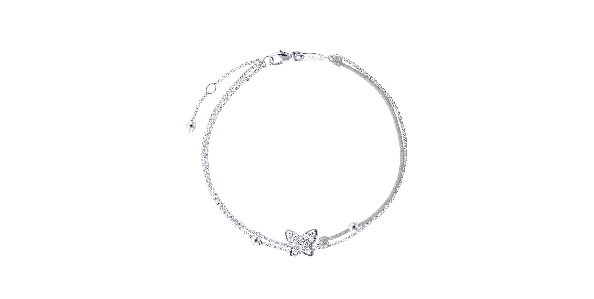 Diamond bracelet Luxury Butterfly
