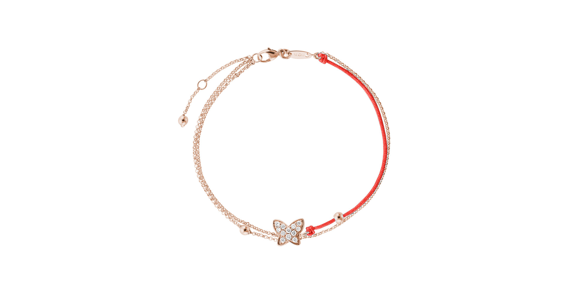 Diamond bracelet Luxury Butterfly