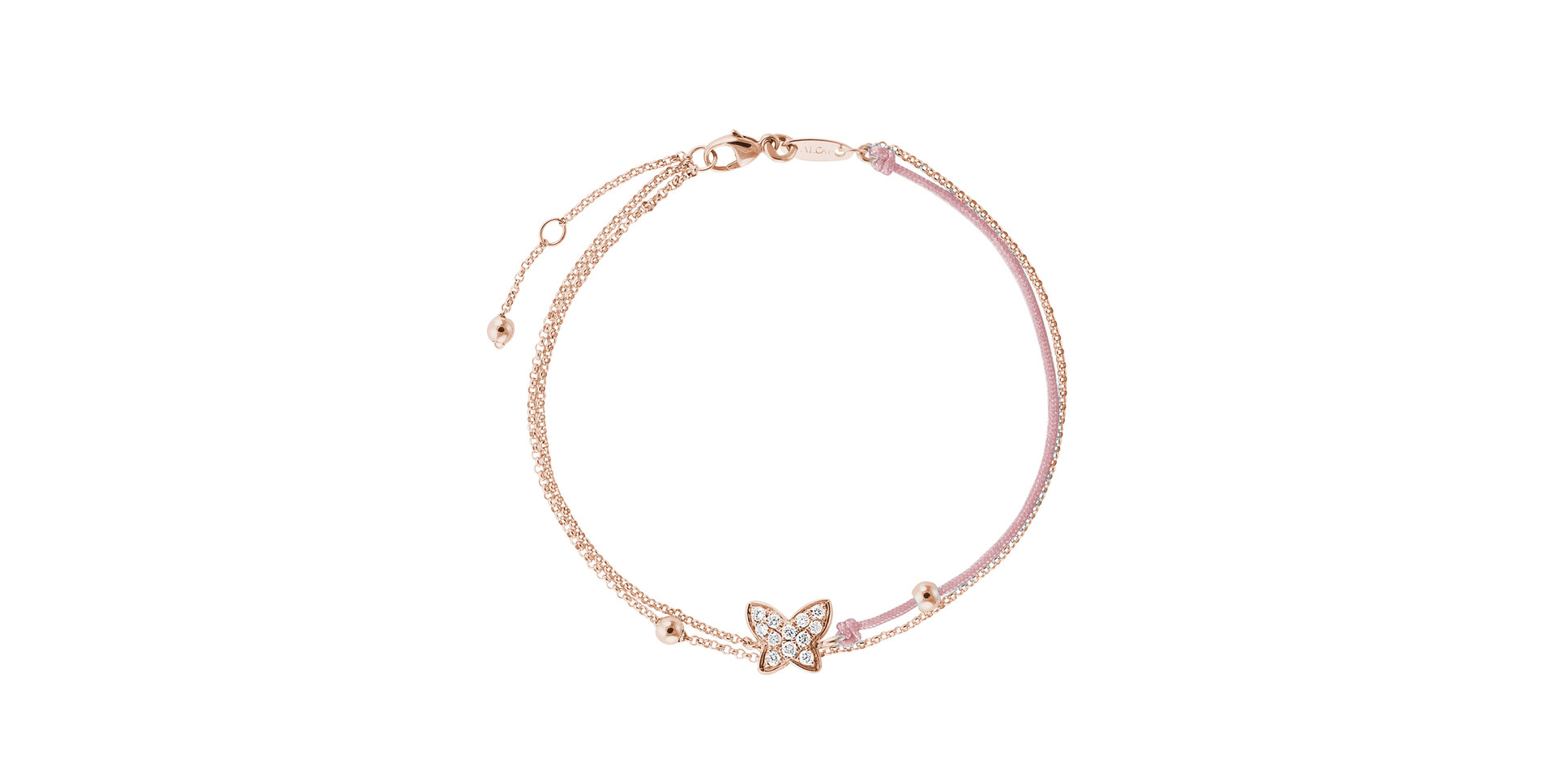 Diamond bracelet Luxury Butterfly