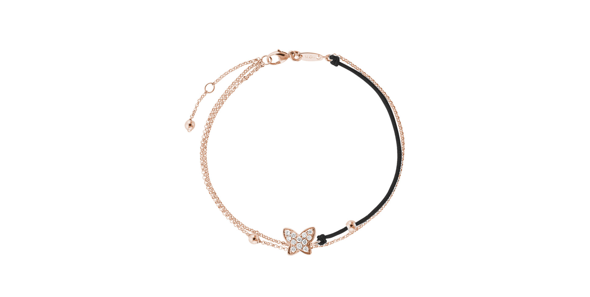 Diamond bracelet Luxury Butterfly