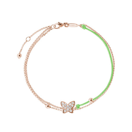 Diamond bracelet Luxury Butterfly