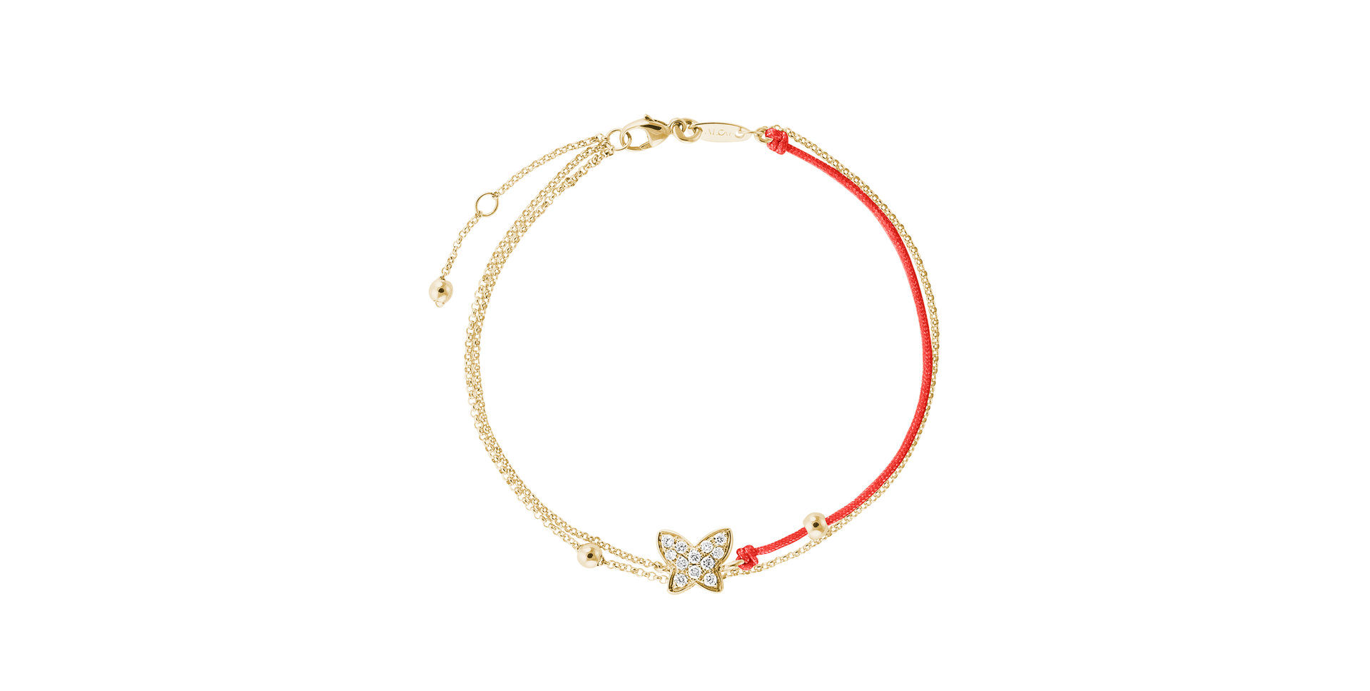 Diamond bracelet Luxury Butterfly