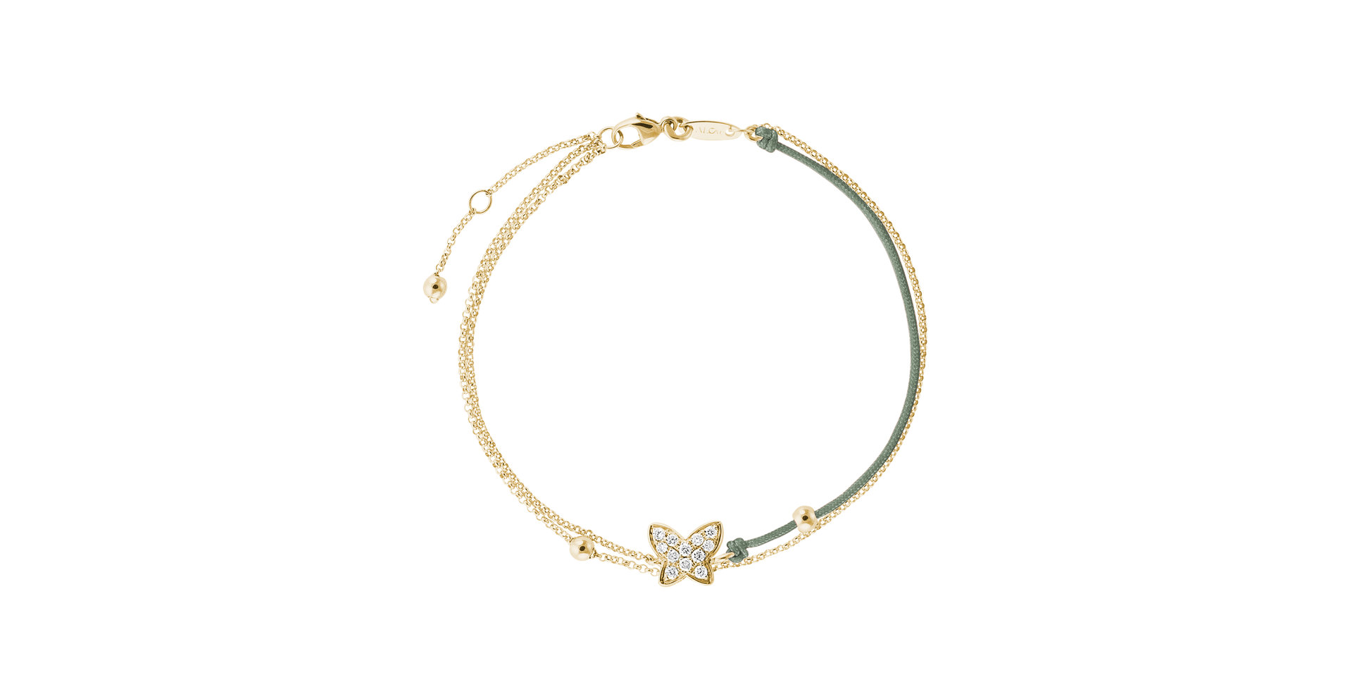 Diamond bracelet Luxury Butterfly