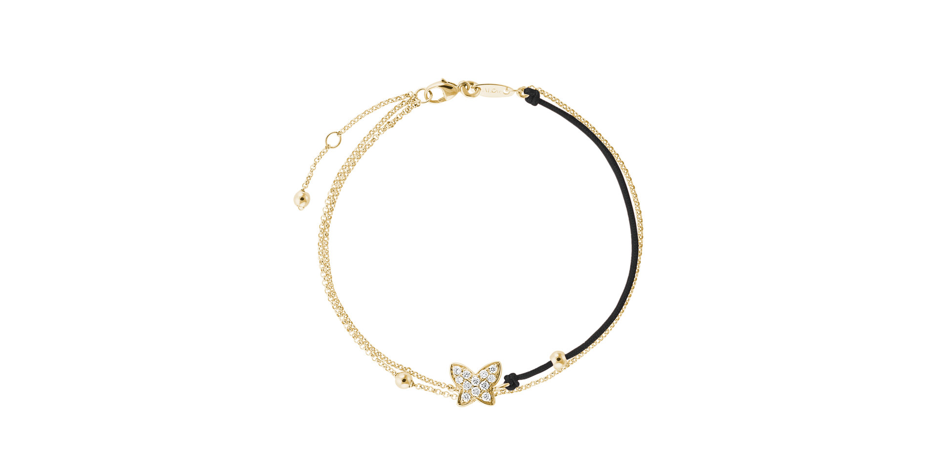 Diamond bracelet Luxury Butterfly