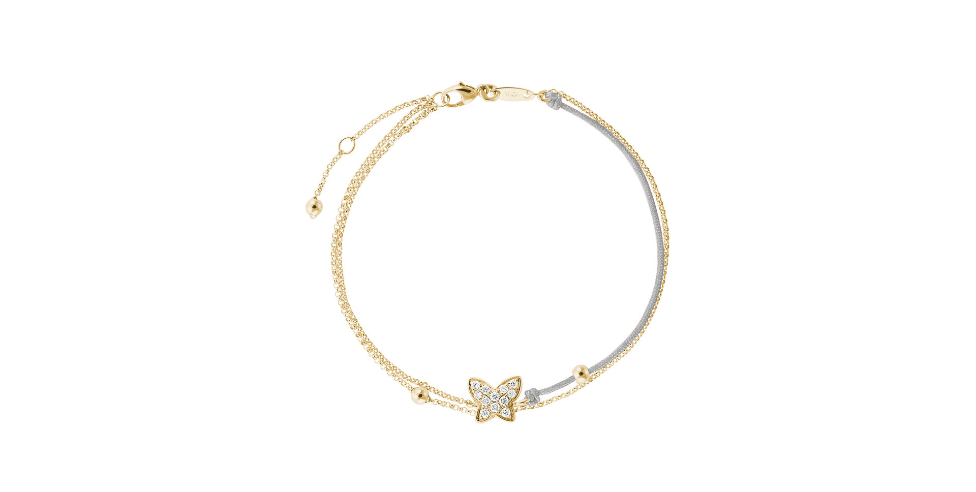Diamond bracelet Luxury Butterfly