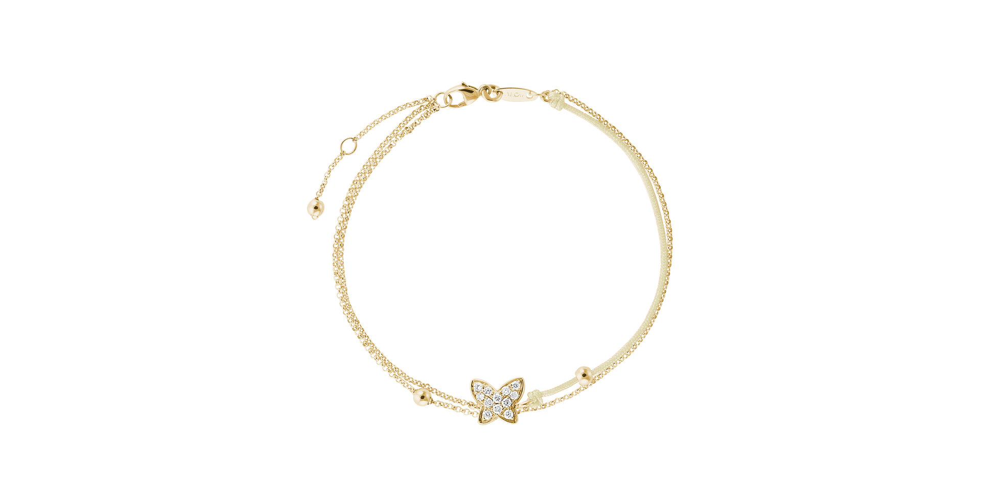Diamond bracelet Luxury Butterfly