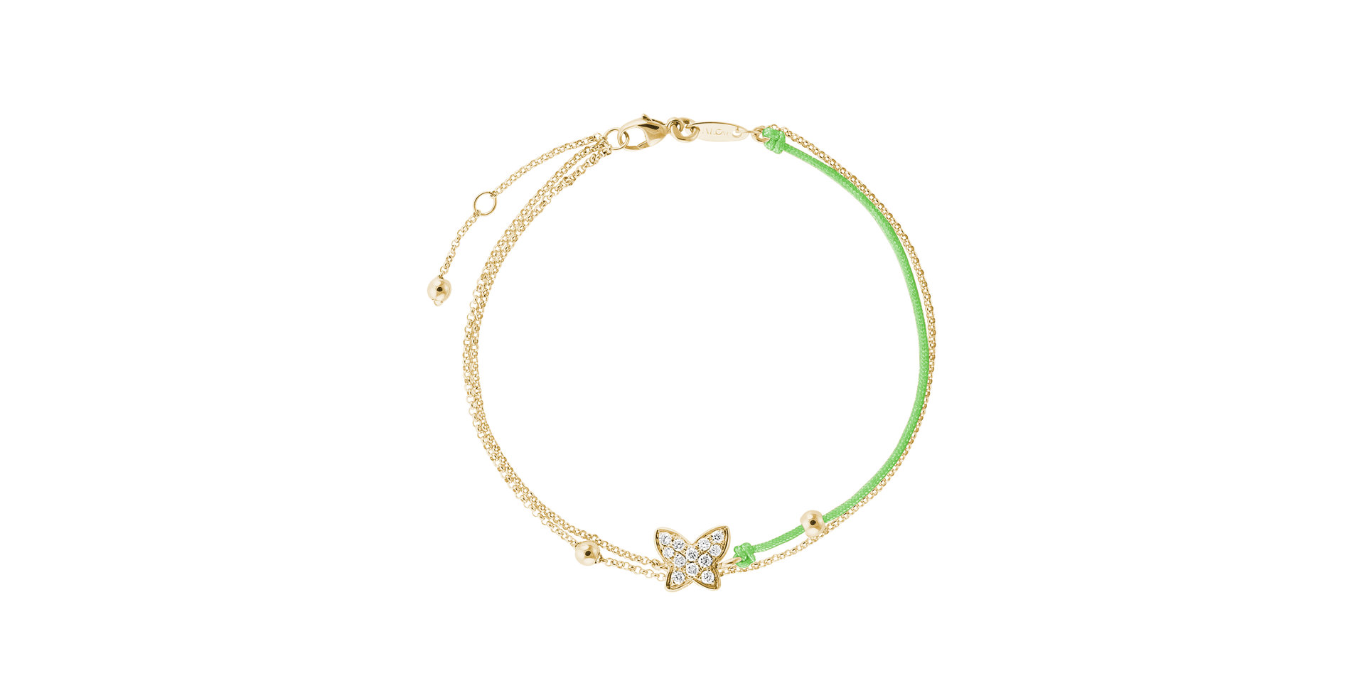 Diamond bracelet Luxury Butterfly