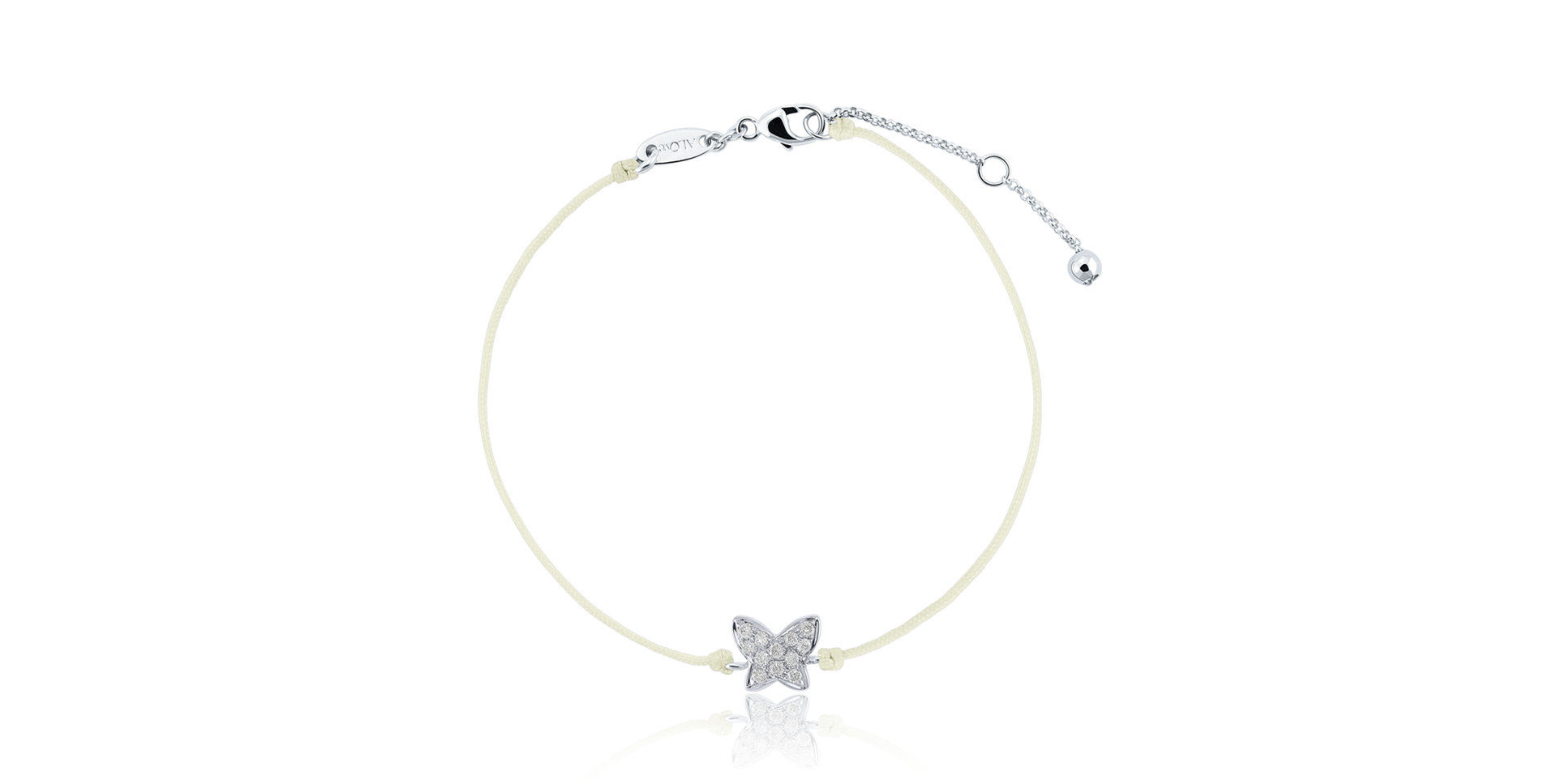 Diamond bracelet Lovely Butterfly