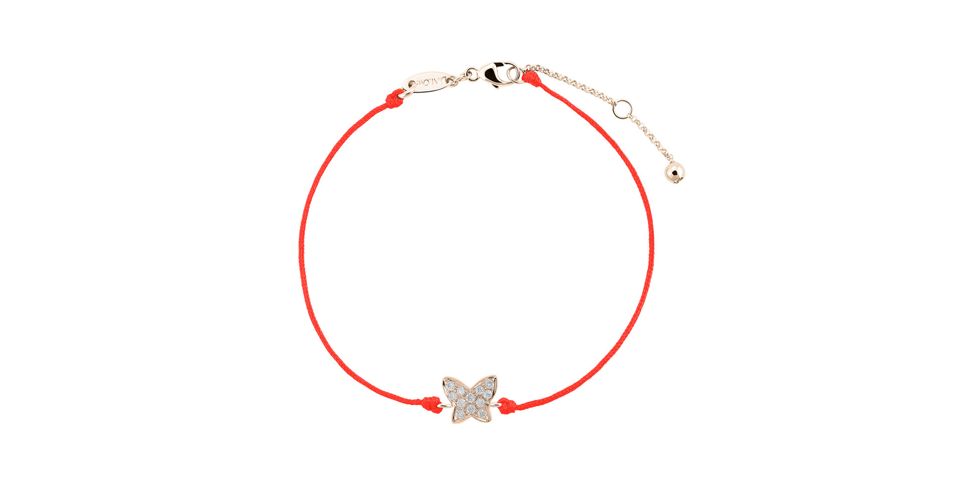 Diamond bracelet Lovely Butterfly