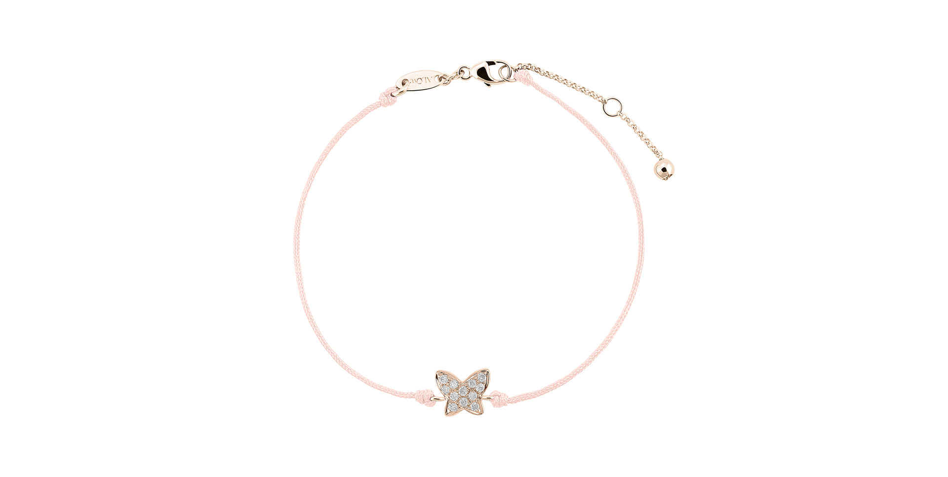 Diamond bracelet Lovely Butterfly