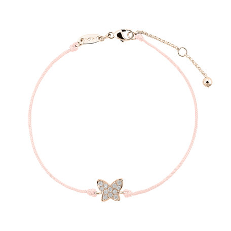 Diamond bracelet Lovely Butterfly