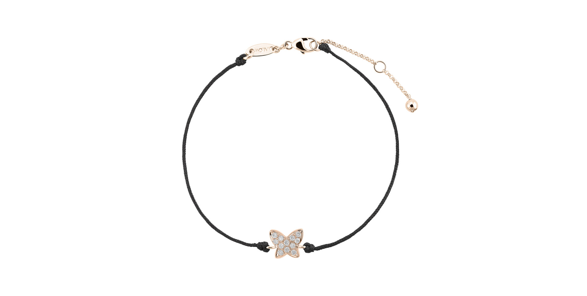 Diamond bracelet Lovely Butterfly