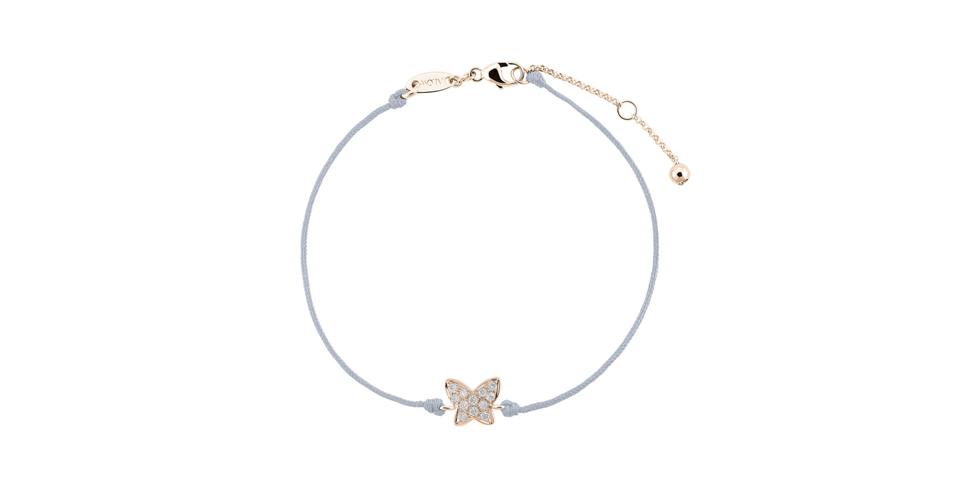 Diamond bracelet Lovely Butterfly