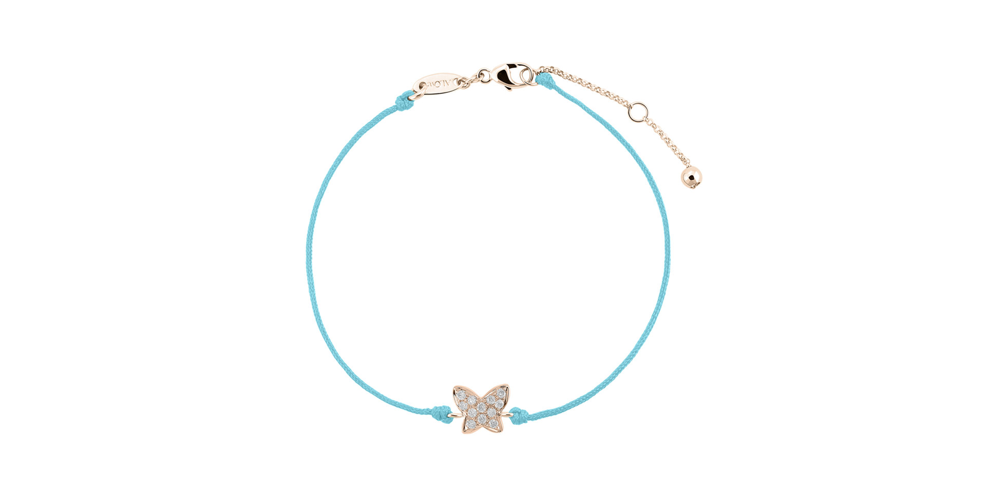 Diamond bracelet Lovely Butterfly