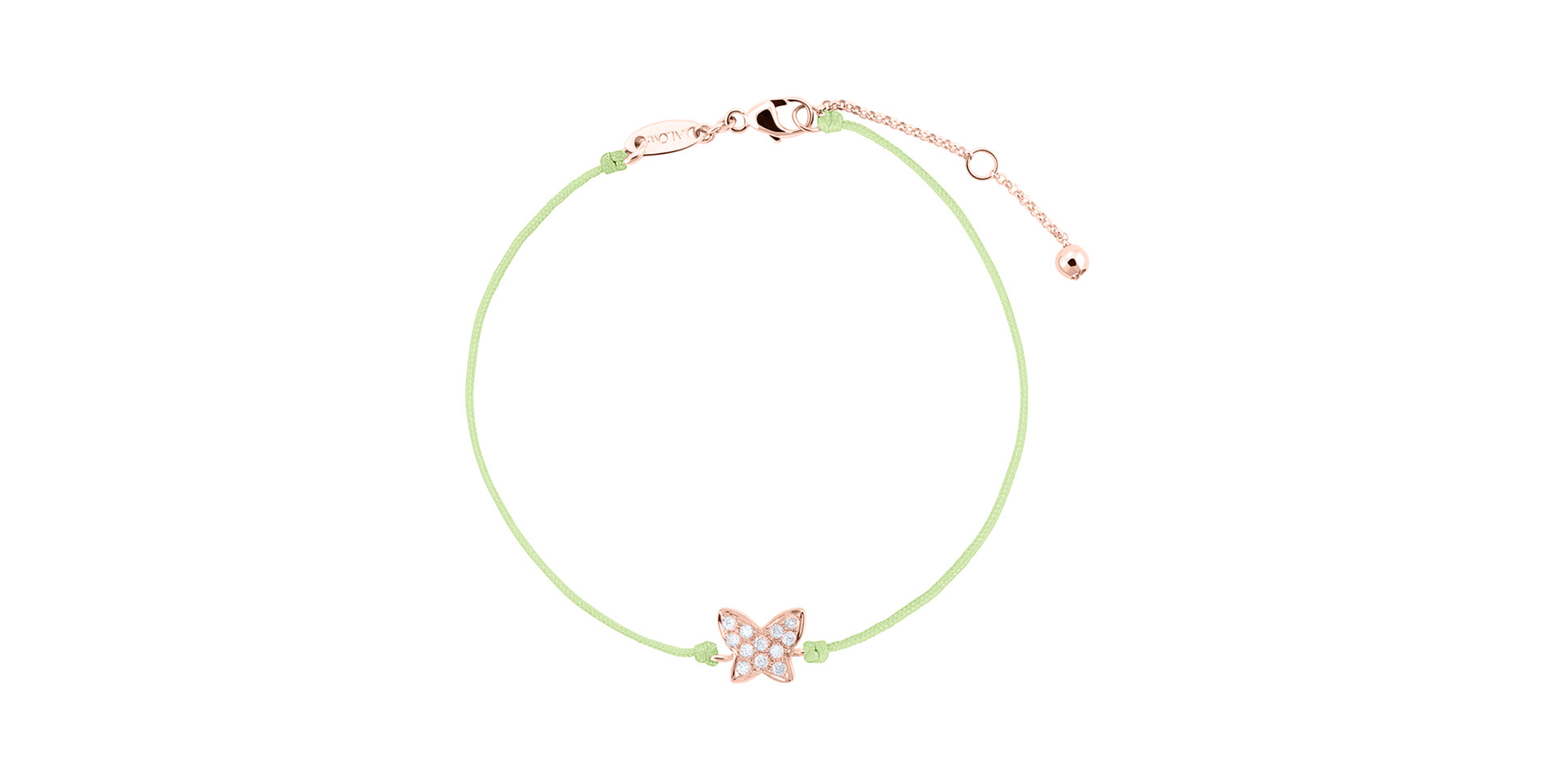 Diamond bracelet Lovely Butterfly