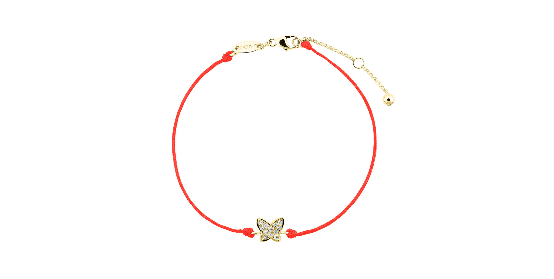 Diamond bracelet Lovely Butterfly