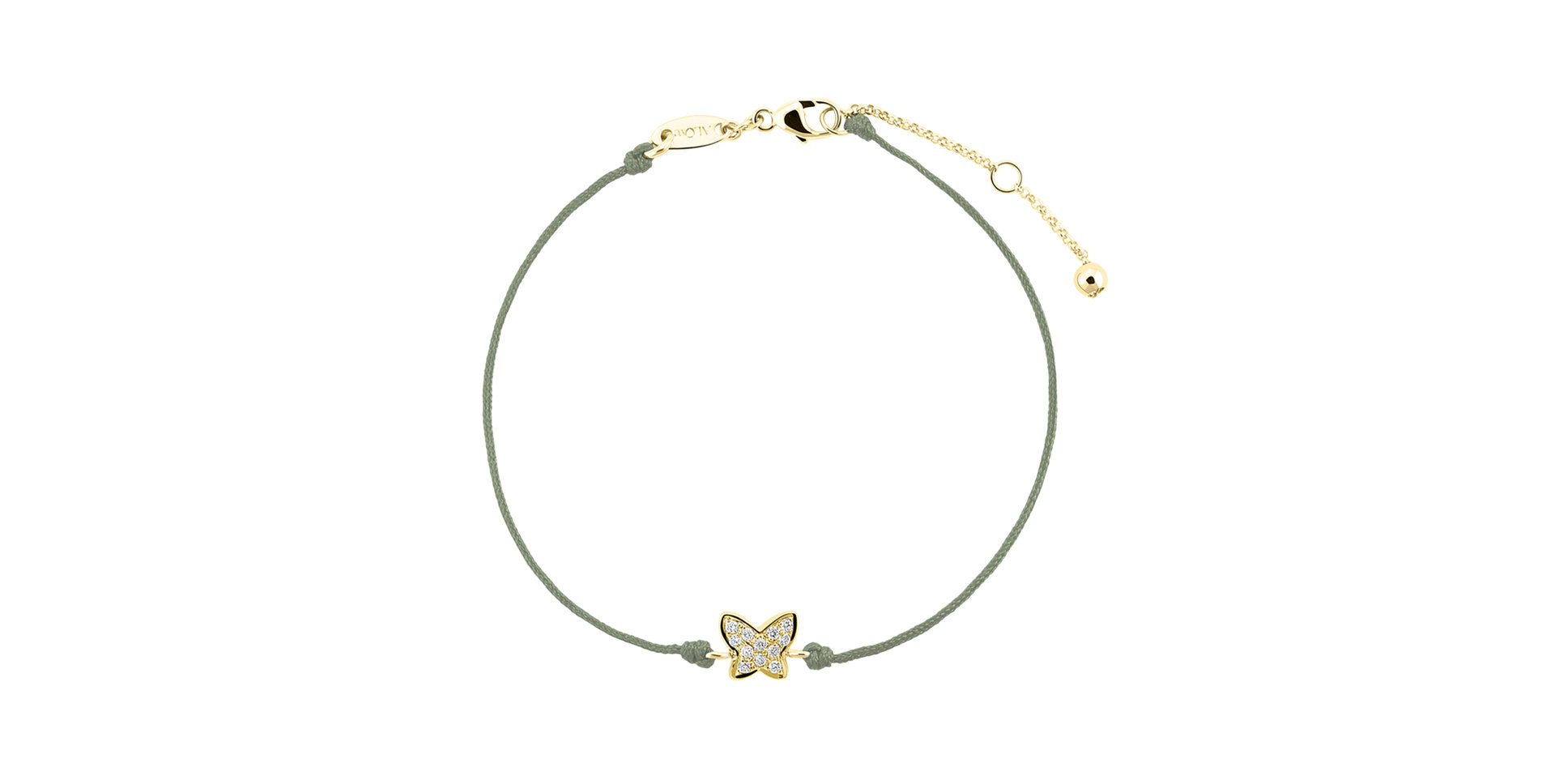 Diamond bracelet Lovely Butterfly