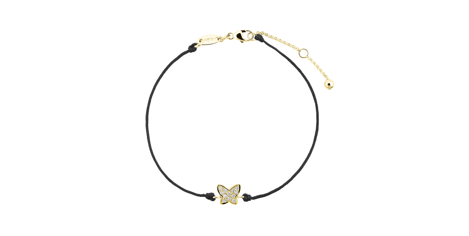 Diamond bracelet Lovely Butterfly
