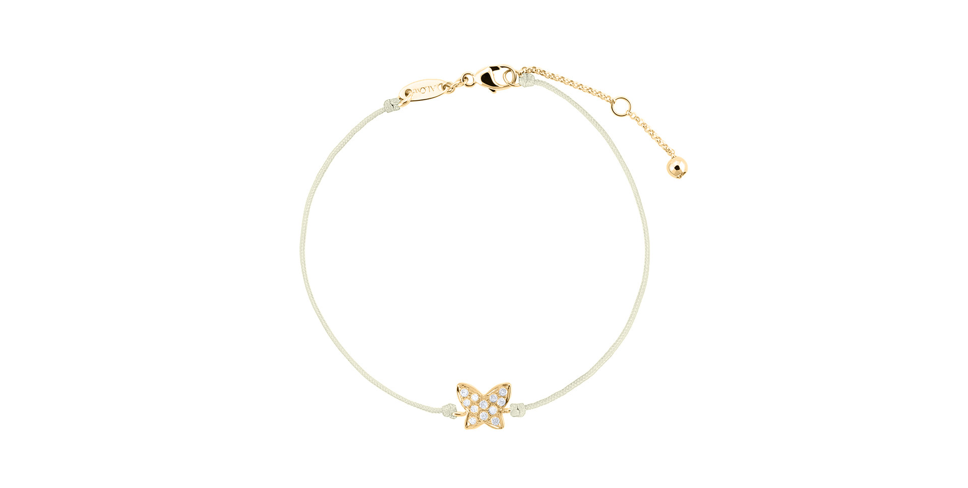 Diamond bracelet Lovely Butterfly