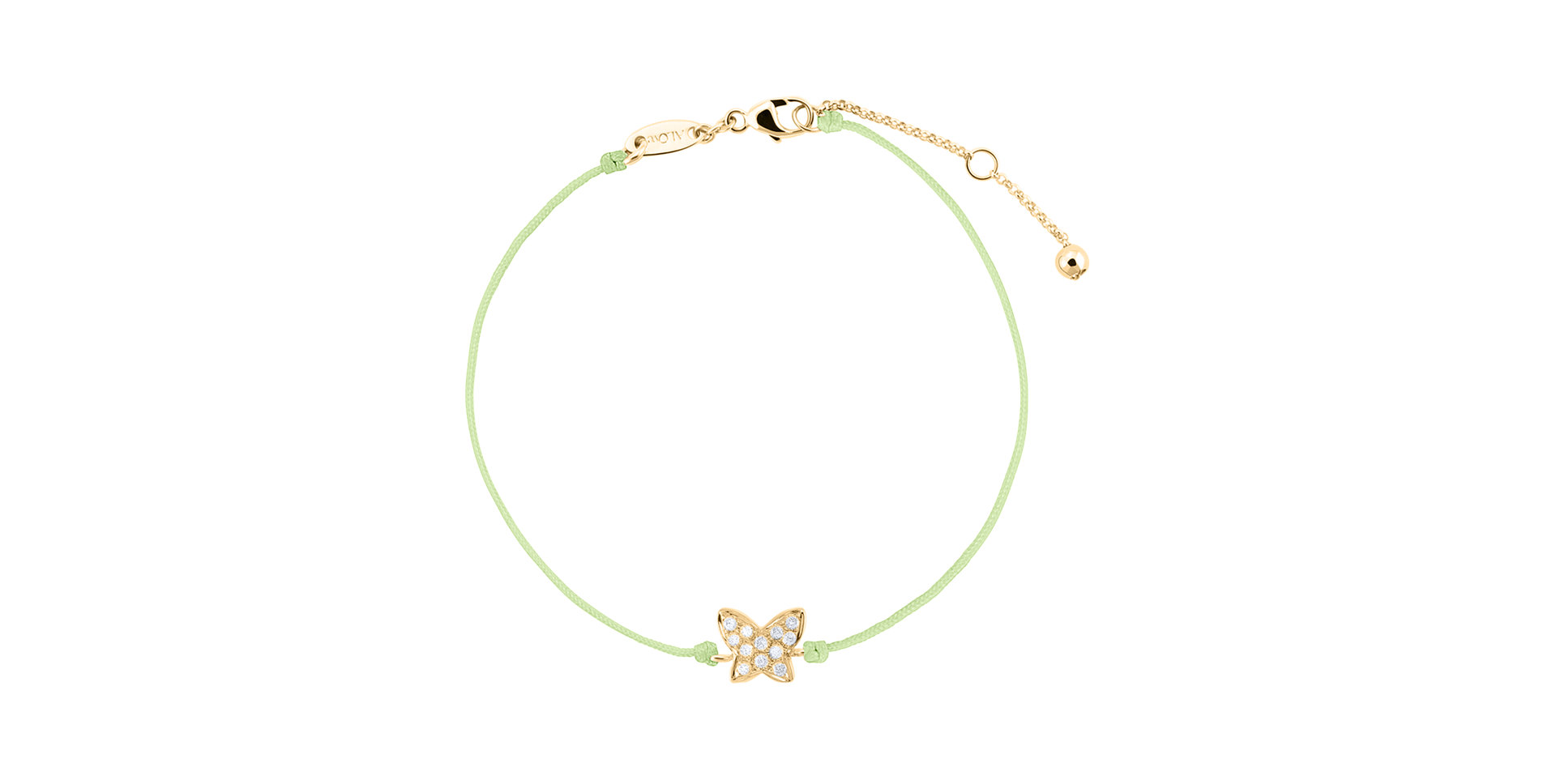 Diamond bracelet Lovely Butterfly