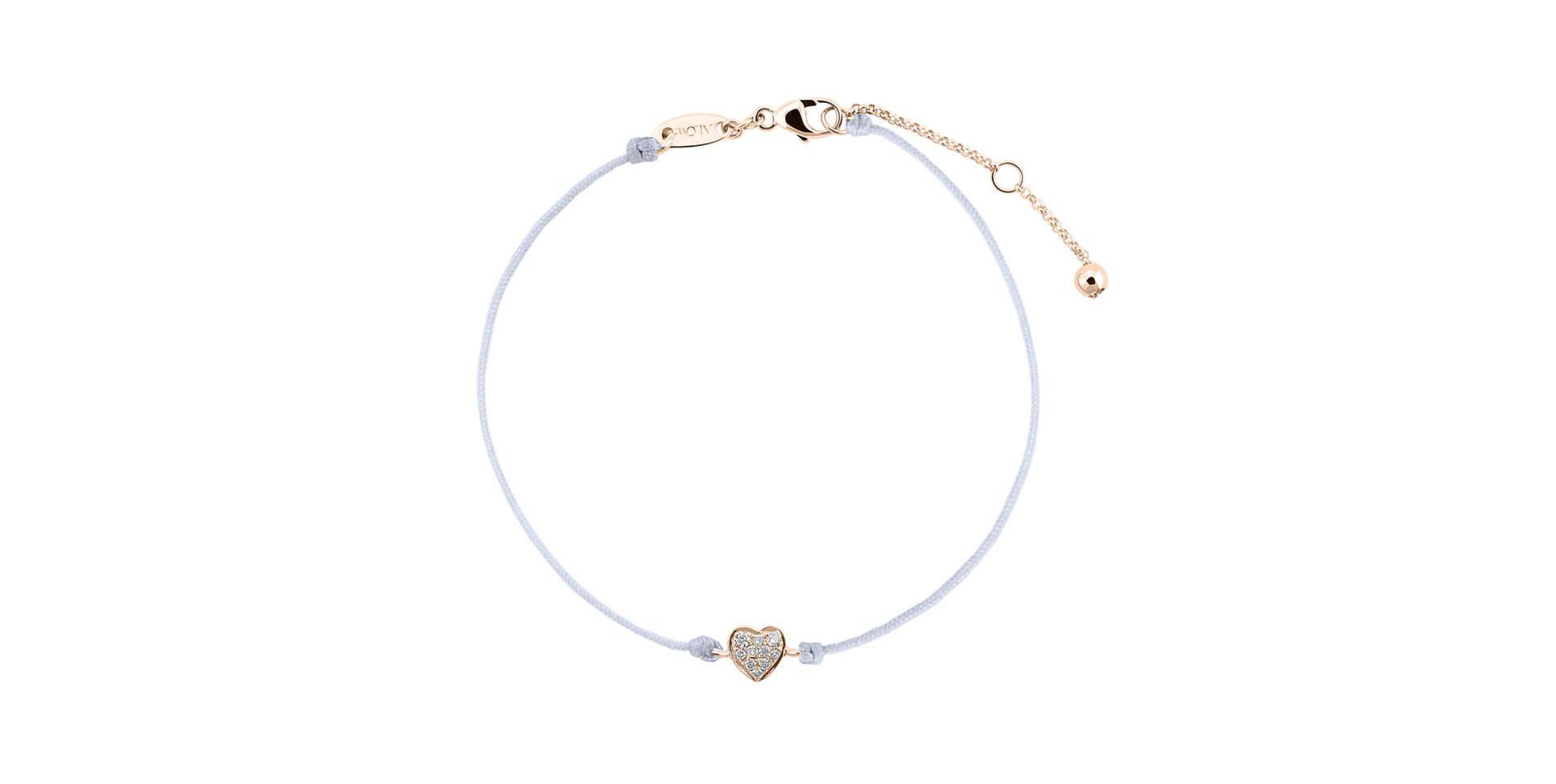 Diamond bracelet My Heart