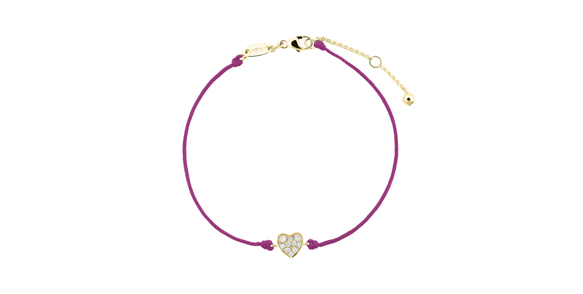 Diamond bracelet My Heart