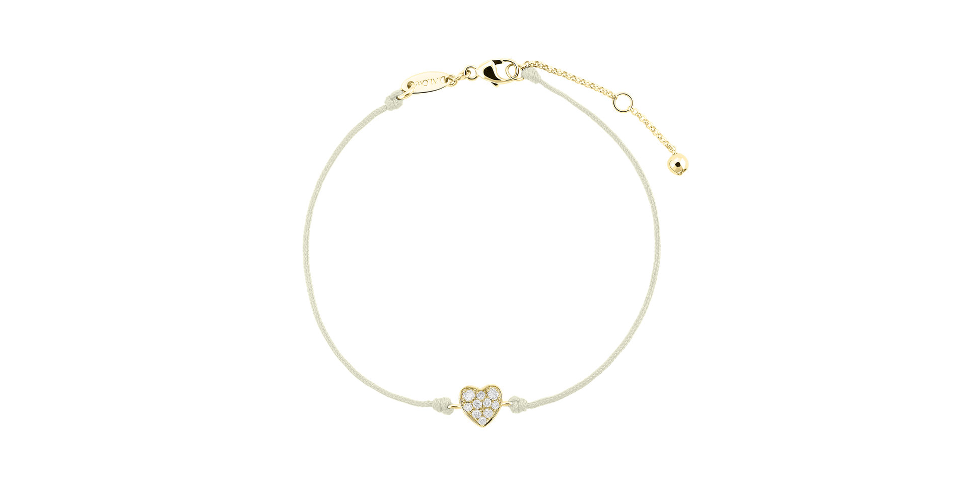 Diamond bracelet My Heart