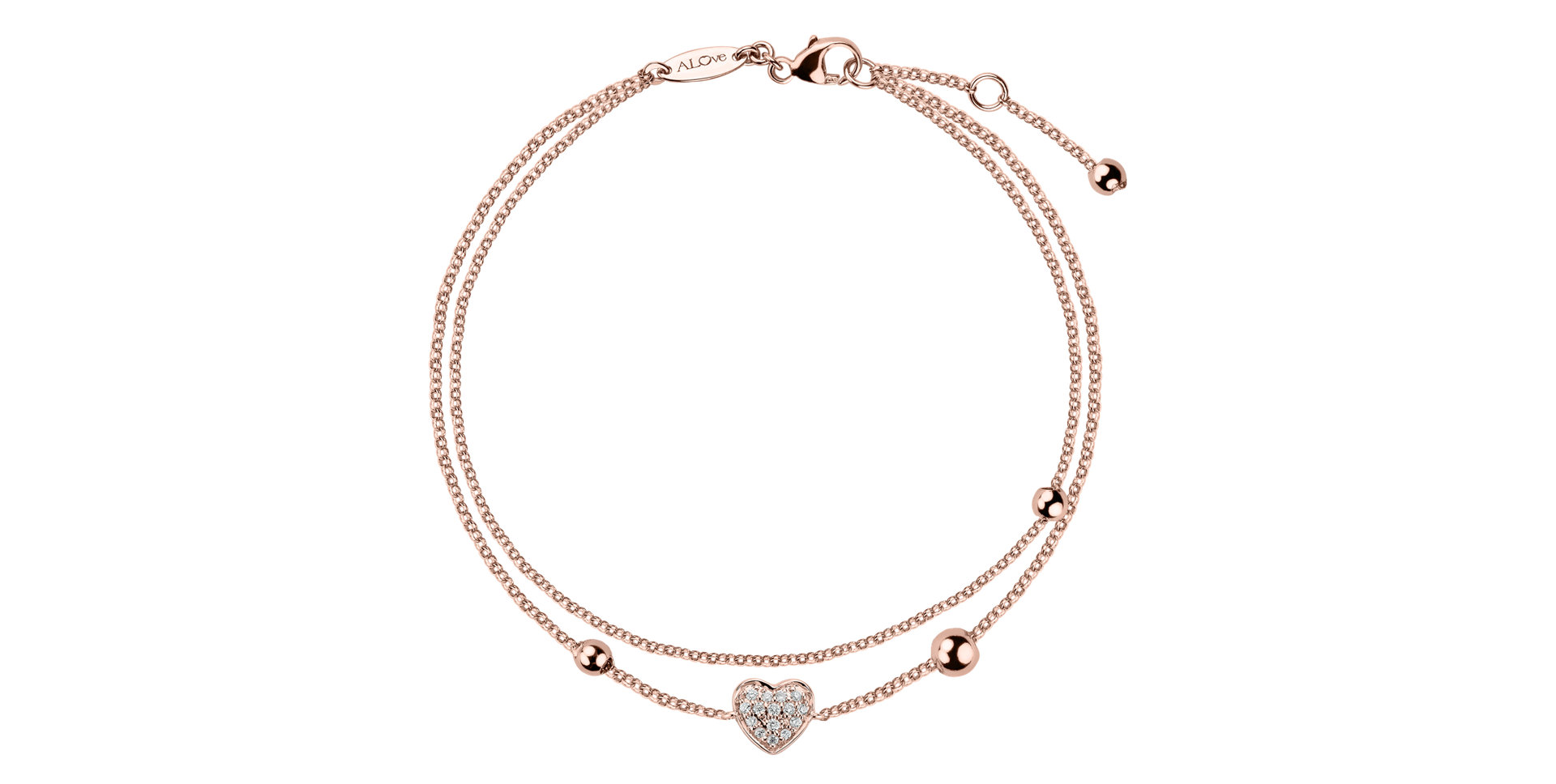 Diamond bracelet Diamond Heart