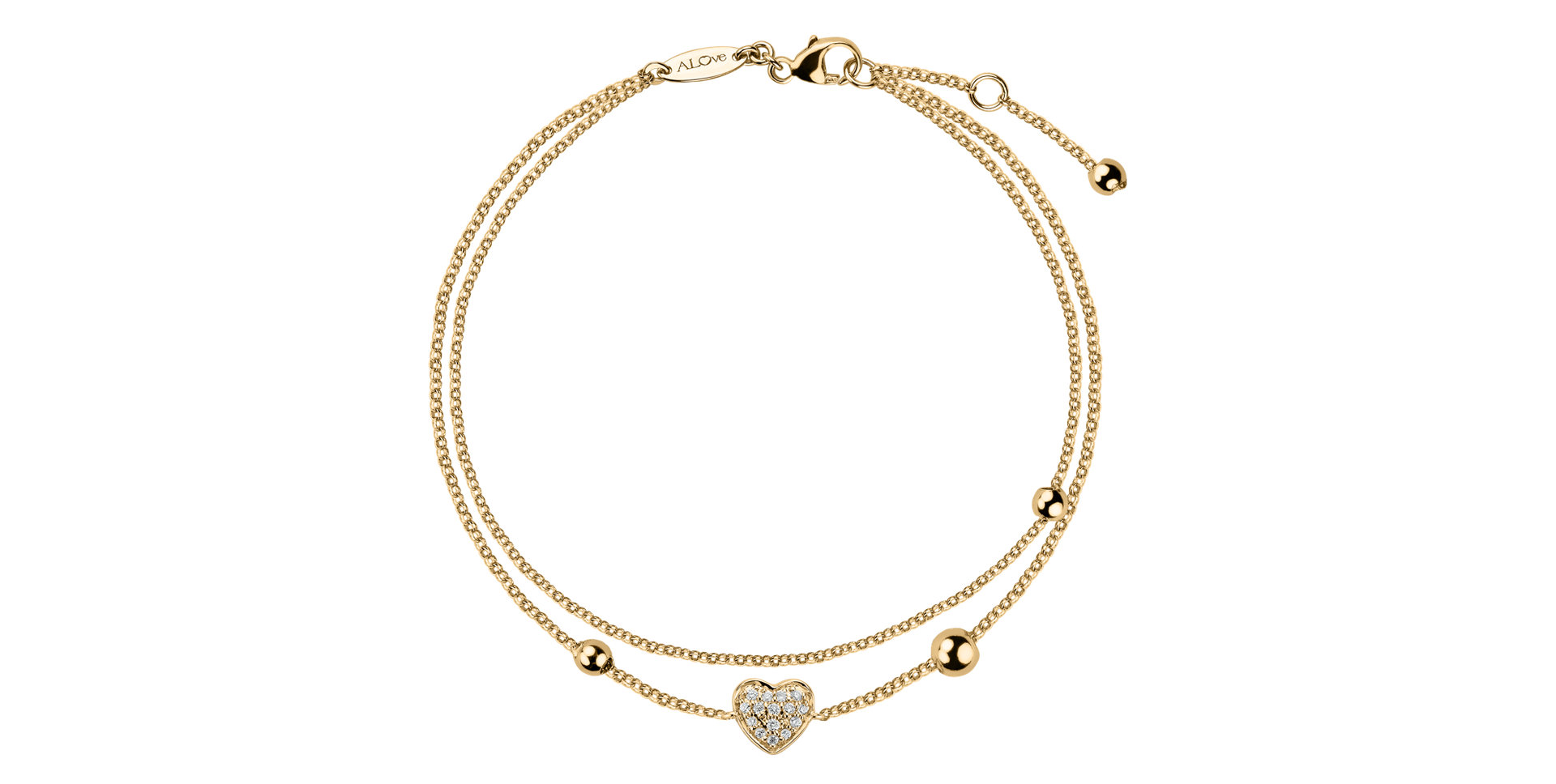 Diamond bracelet Diamond Heart