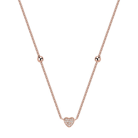 Diamond necklace Tender Heart