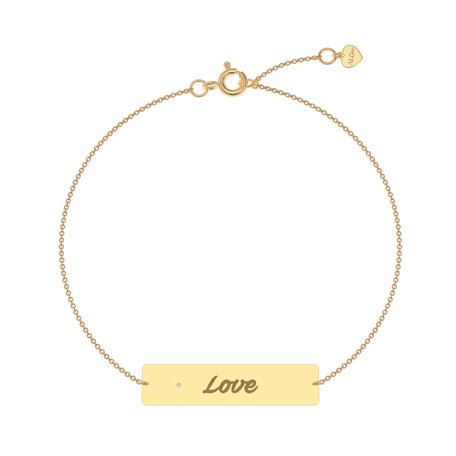 Diamond bracelet Me and You