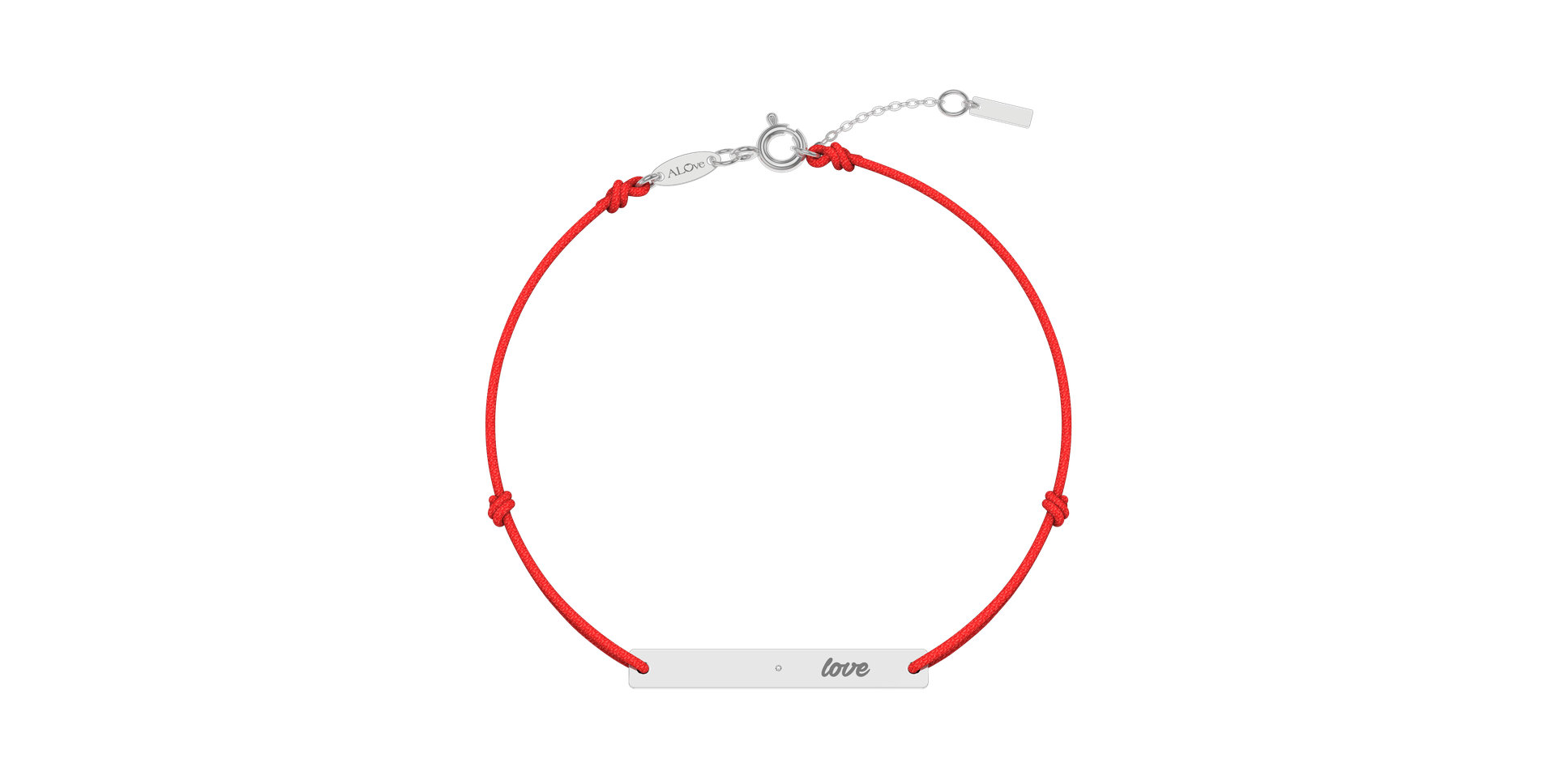 Diamond bracelet Love