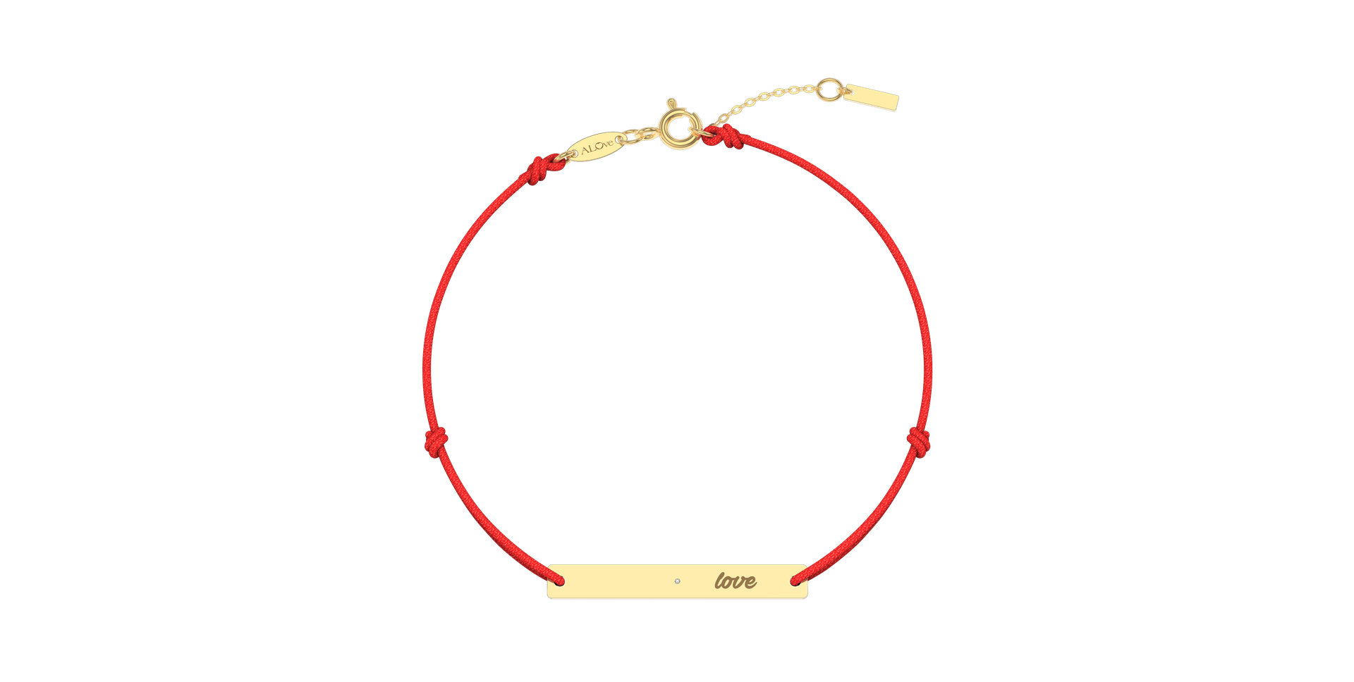 Diamond bracelet Love