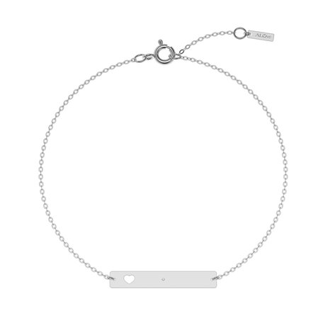 Diamond bracelet Message Love