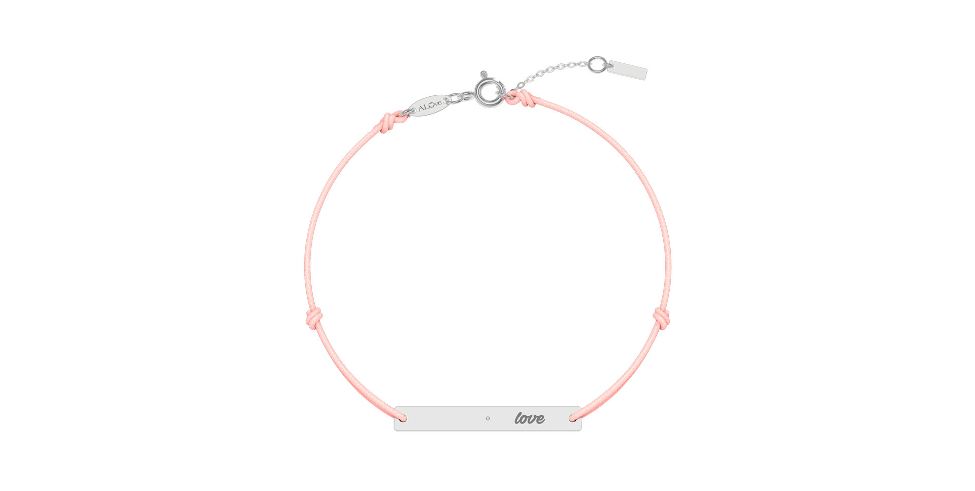 Diamond bracelet Love