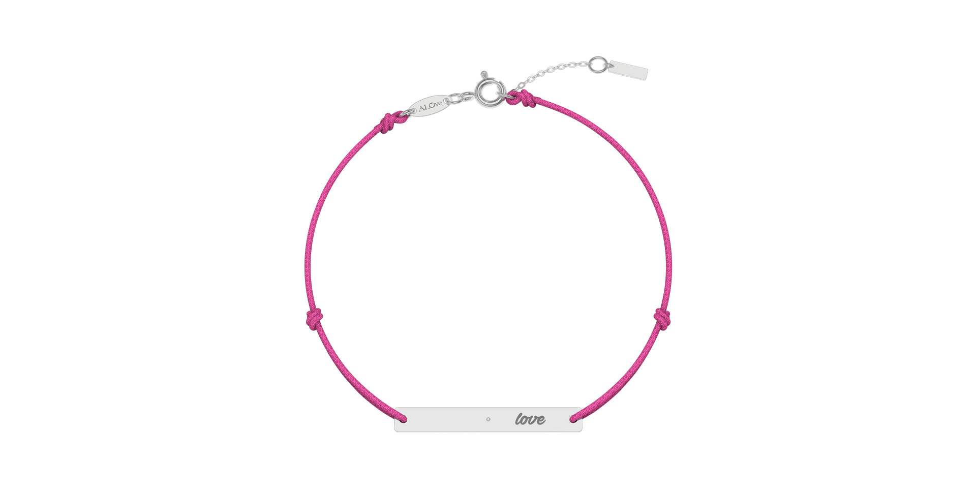 Diamond bracelet Love