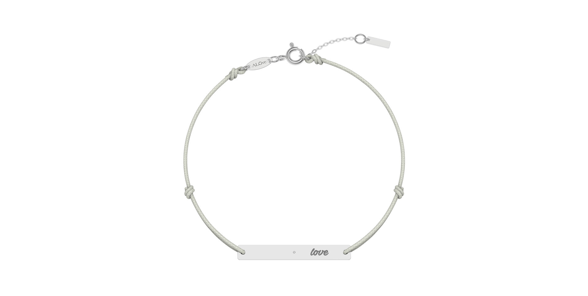 Diamond bracelet Love