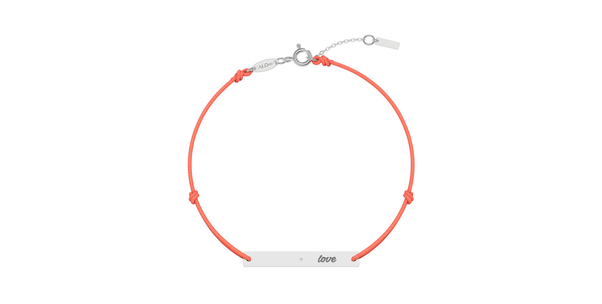 Diamond bracelet Love