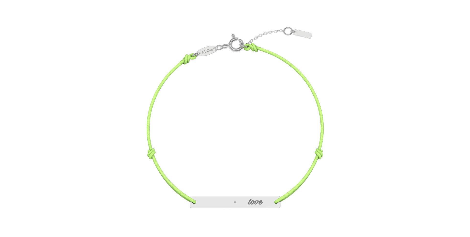 Diamond bracelet Love