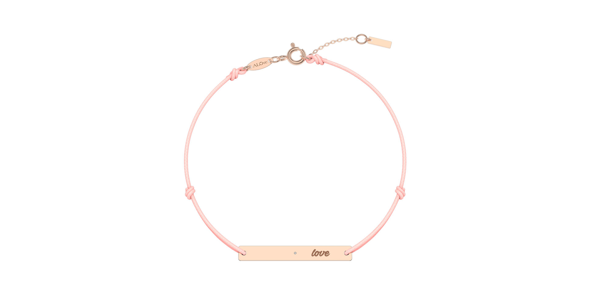 Diamond bracelet Love