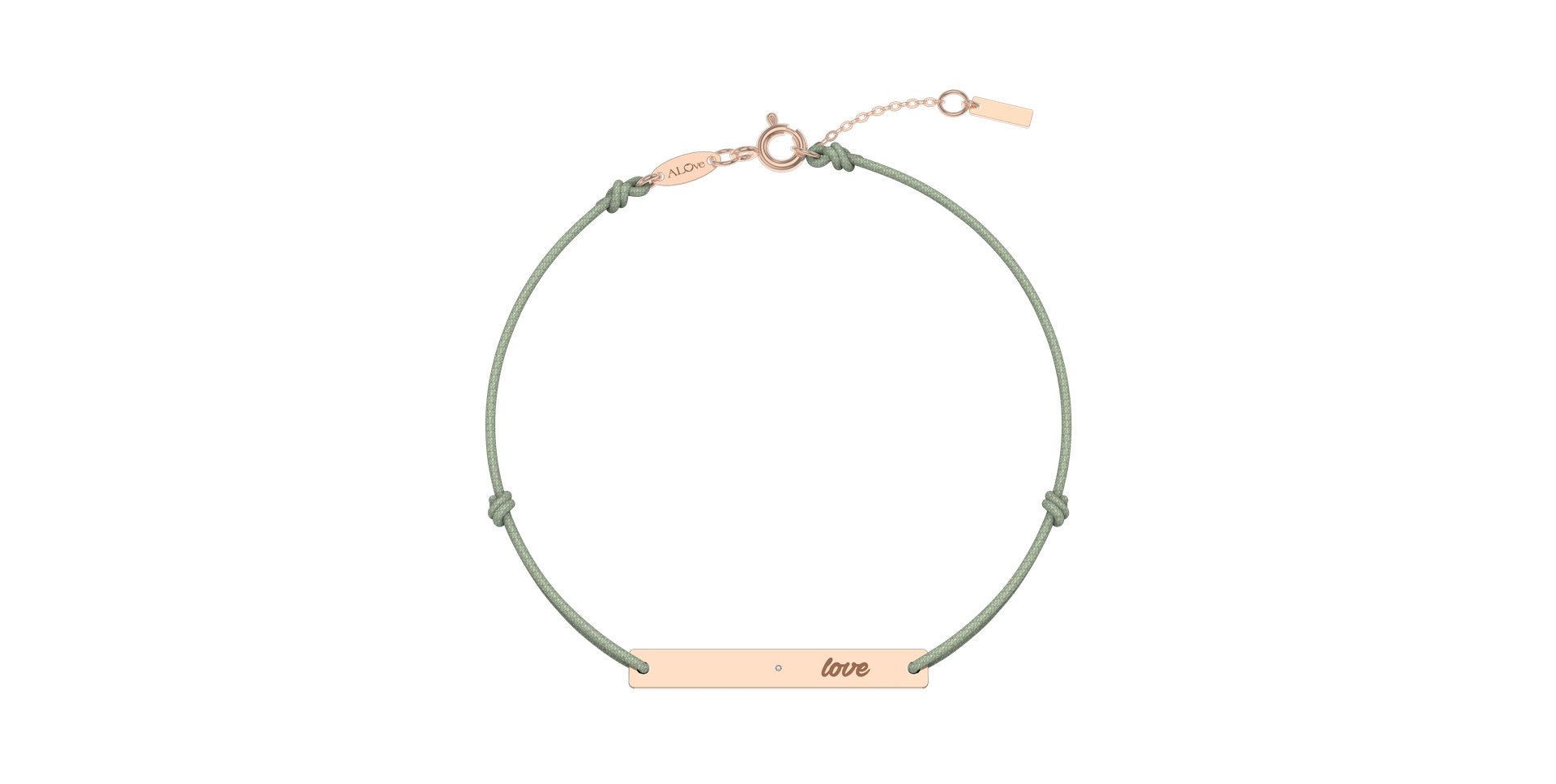 Diamond bracelet Love