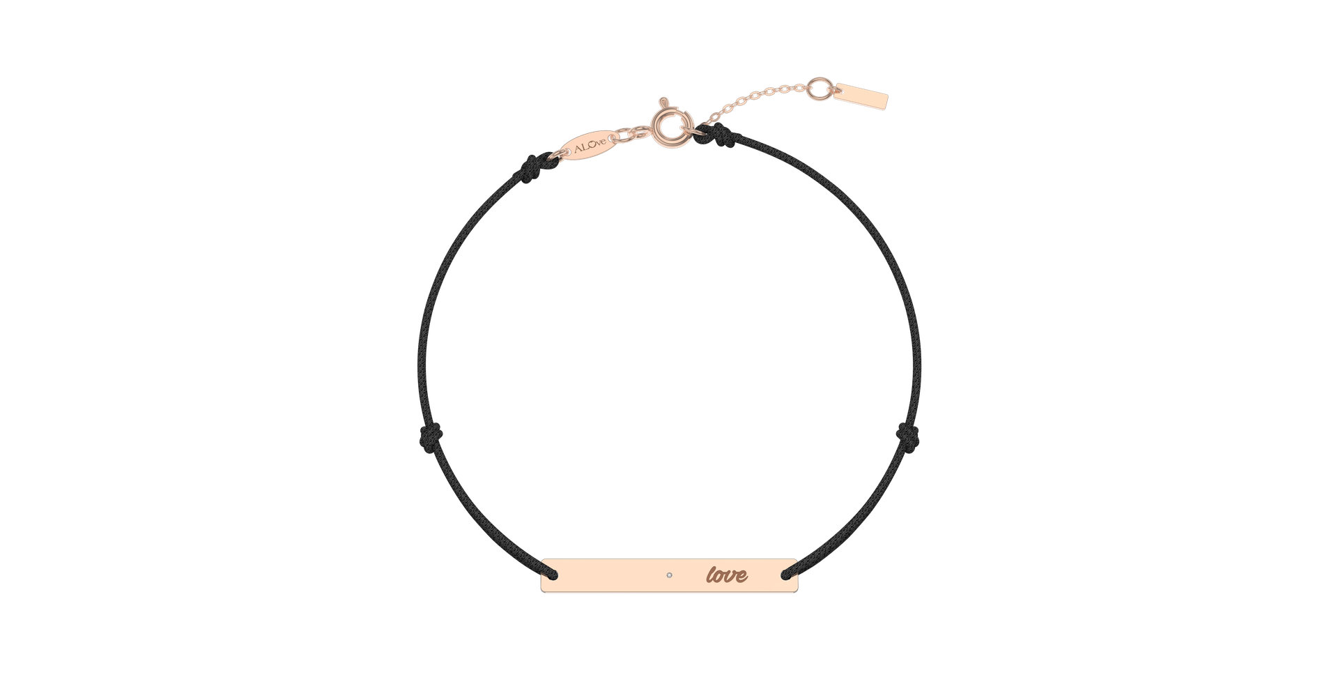 Diamond bracelet Love