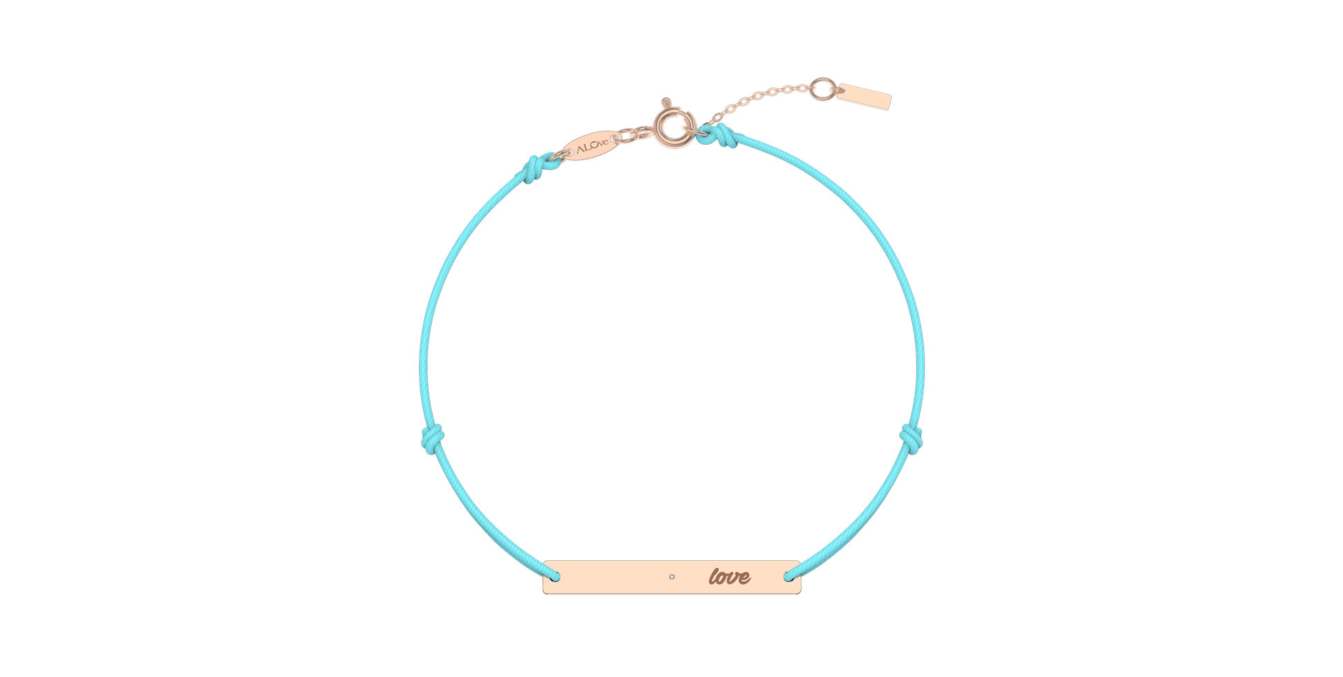 Diamond bracelet Love