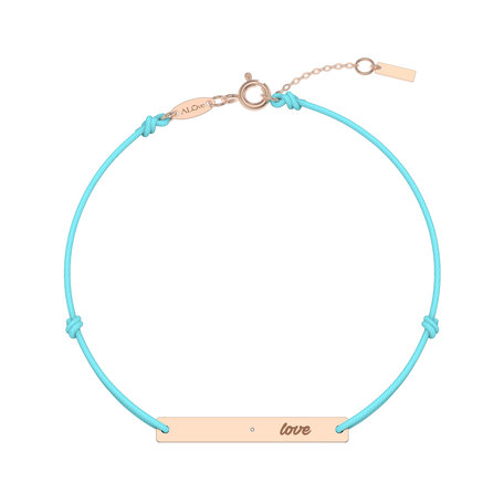 Diamond bracelet Love