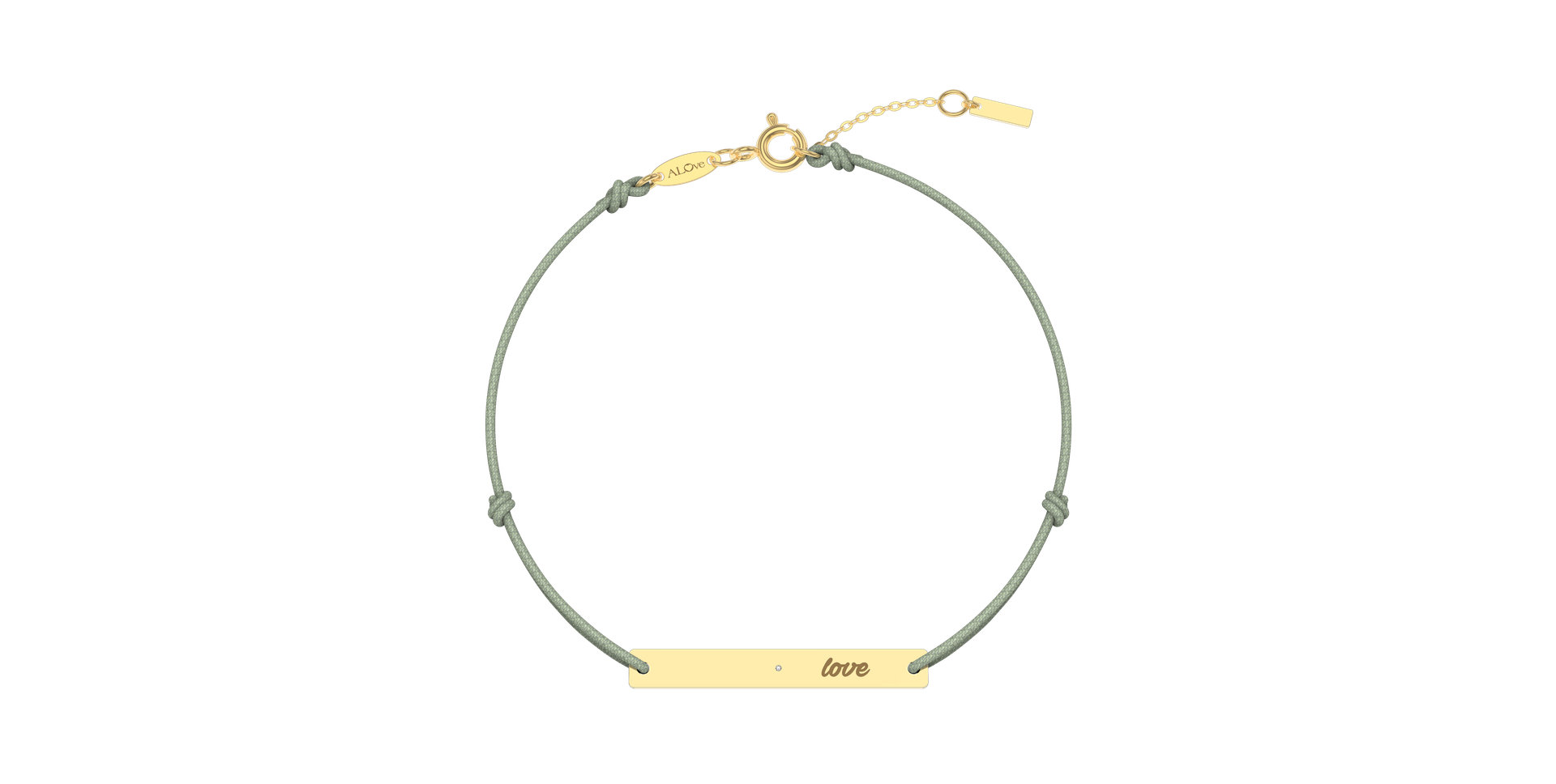 Diamond bracelet Love